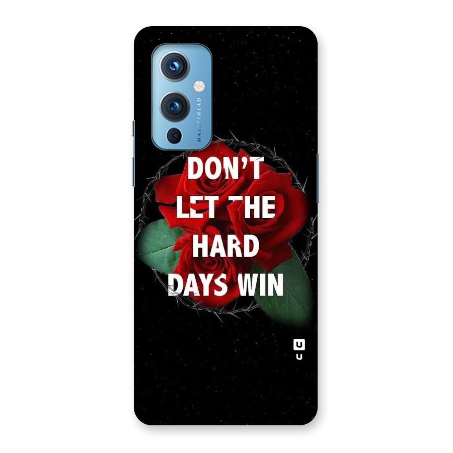 Hard Days No Win Back Case for OnePlus 9