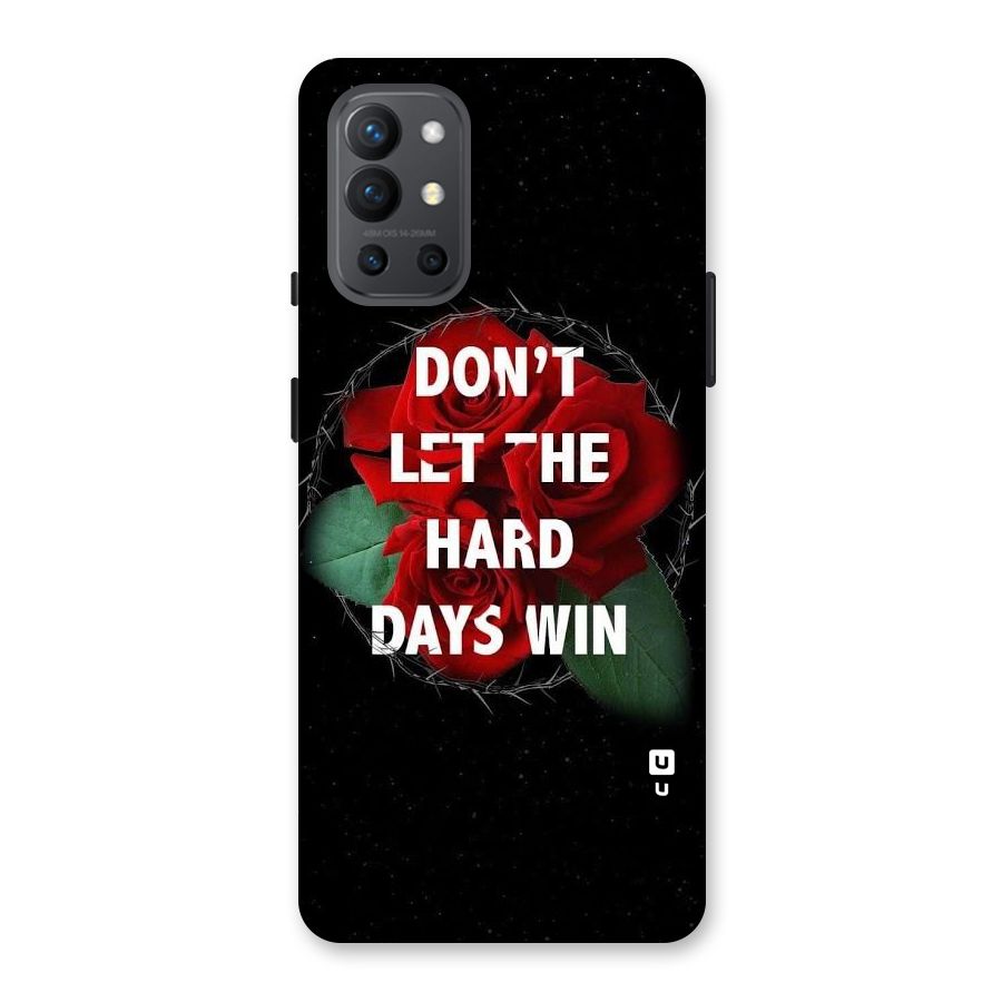 Hard Days No Win Back Case for OnePlus 9R