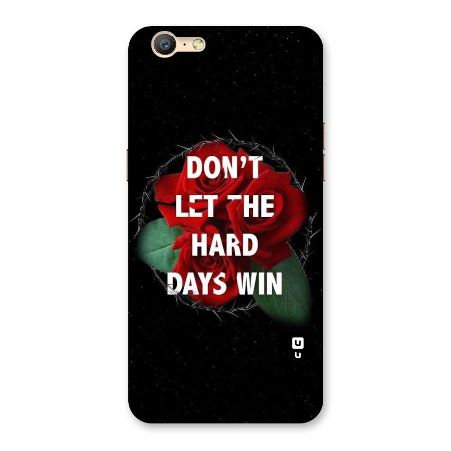 Hard Days No Win Back Case for Oppo A57