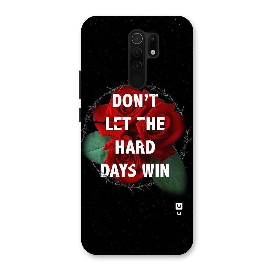 Hard Days No Win Back Case for Poco M2