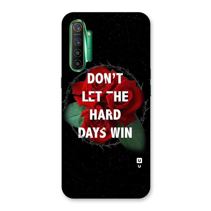Hard Days No Win Back Case for Realme X2