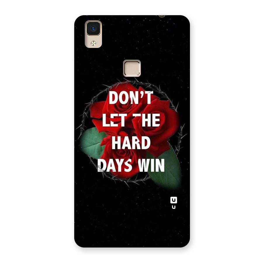 Hard Days No Win Back Case for V3 Max