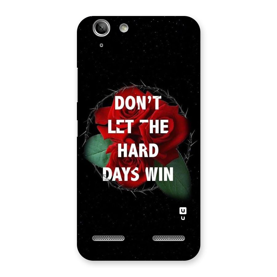 Hard Days No Win Back Case for Vibe K5 Plus