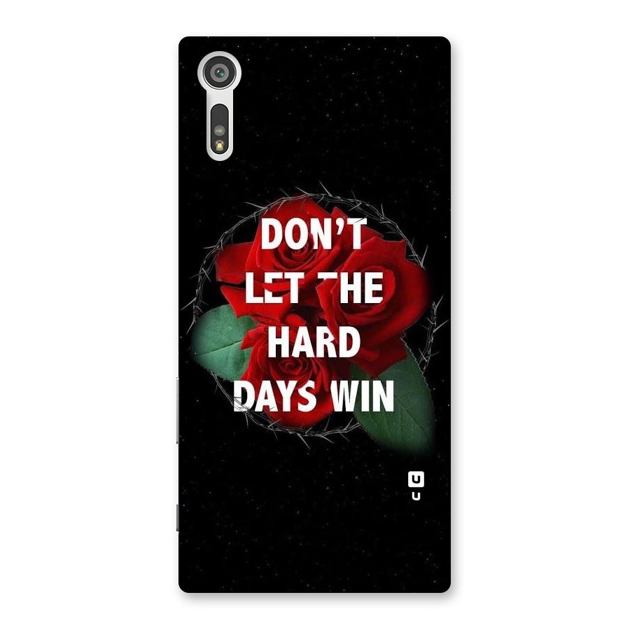 Hard Days No Win Back Case for Xperia XZ