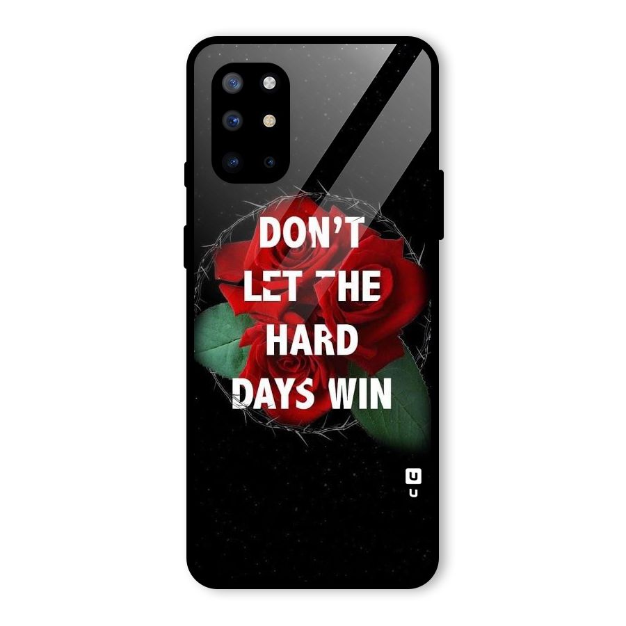 Hard Days No Win Glass Back Case for OnePlus 8T