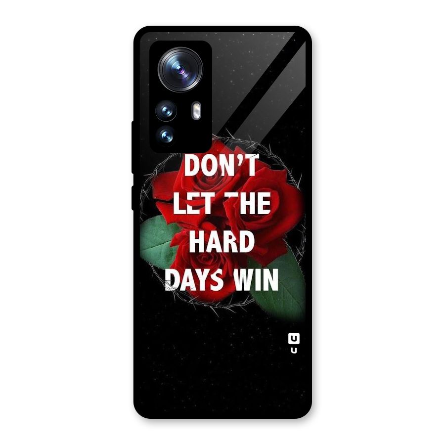 Hard Days No Win Glass Back Case for Xiaomi 12 Pro