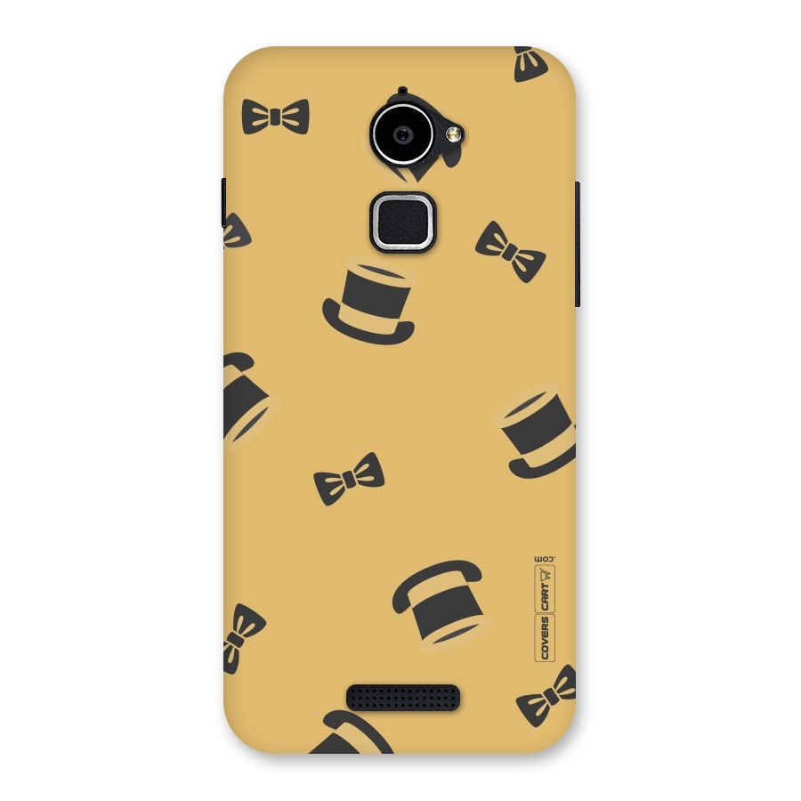 Hat and Bow Tie Back Case for Coolpad Note 3 Lite