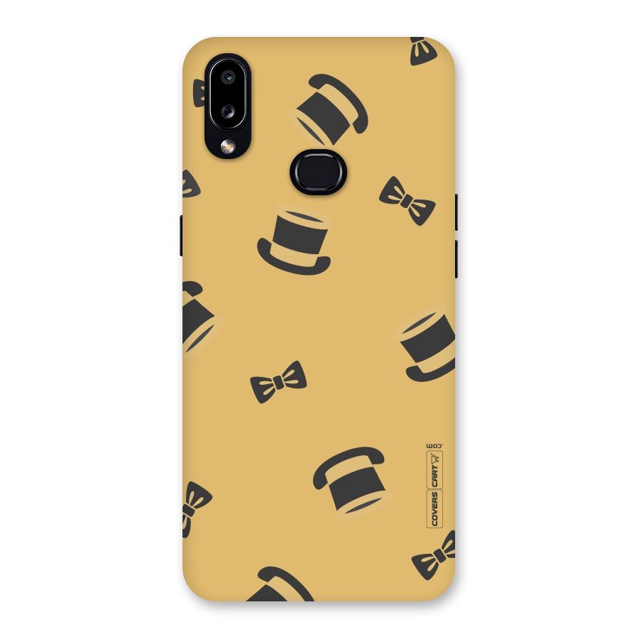 Hat and Bow Tie Back Case for Galaxy A10s
