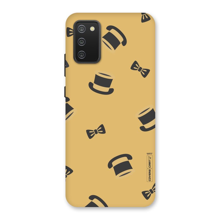 Hat and Bow Tie Back Case for Galaxy M02s