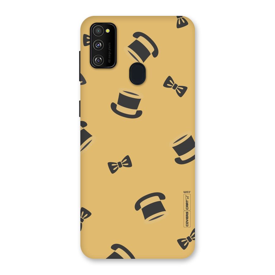 Hat and Bow Tie Back Case for Galaxy M30s