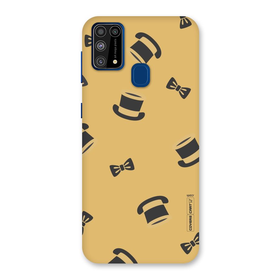 Hat and Bow Tie Back Case for Galaxy M31