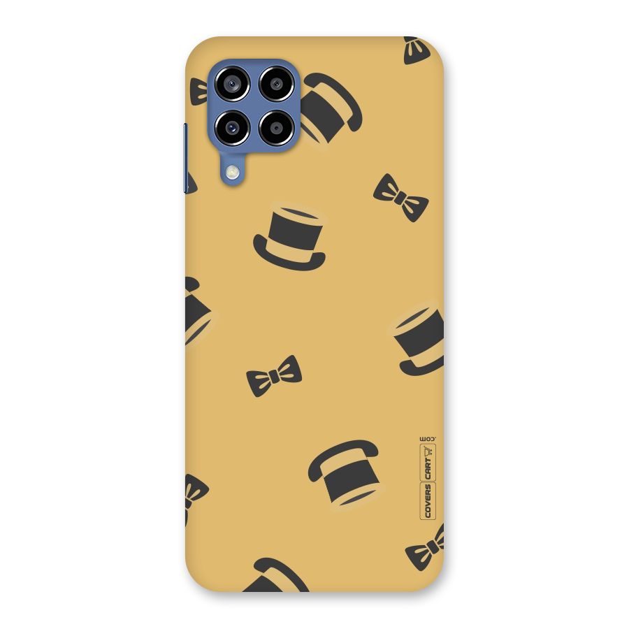 Hat and Bow Tie Back Case for Galaxy M53 5G
