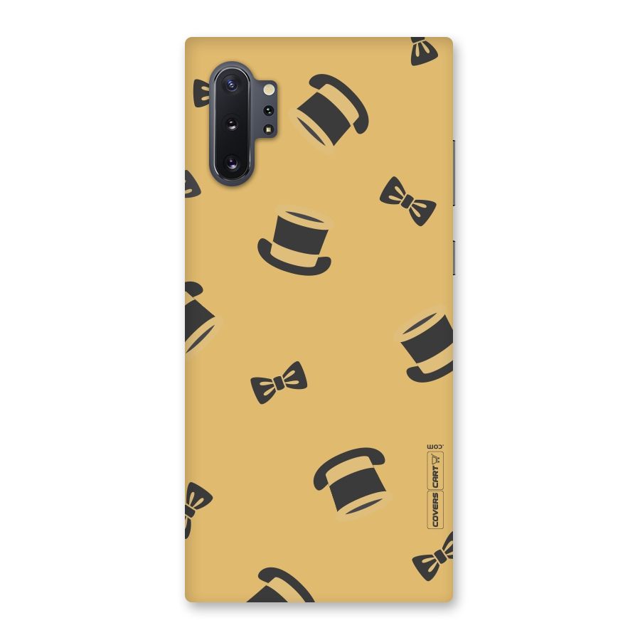 Hat and Bow Tie Back Case for Galaxy Note 10 Plus