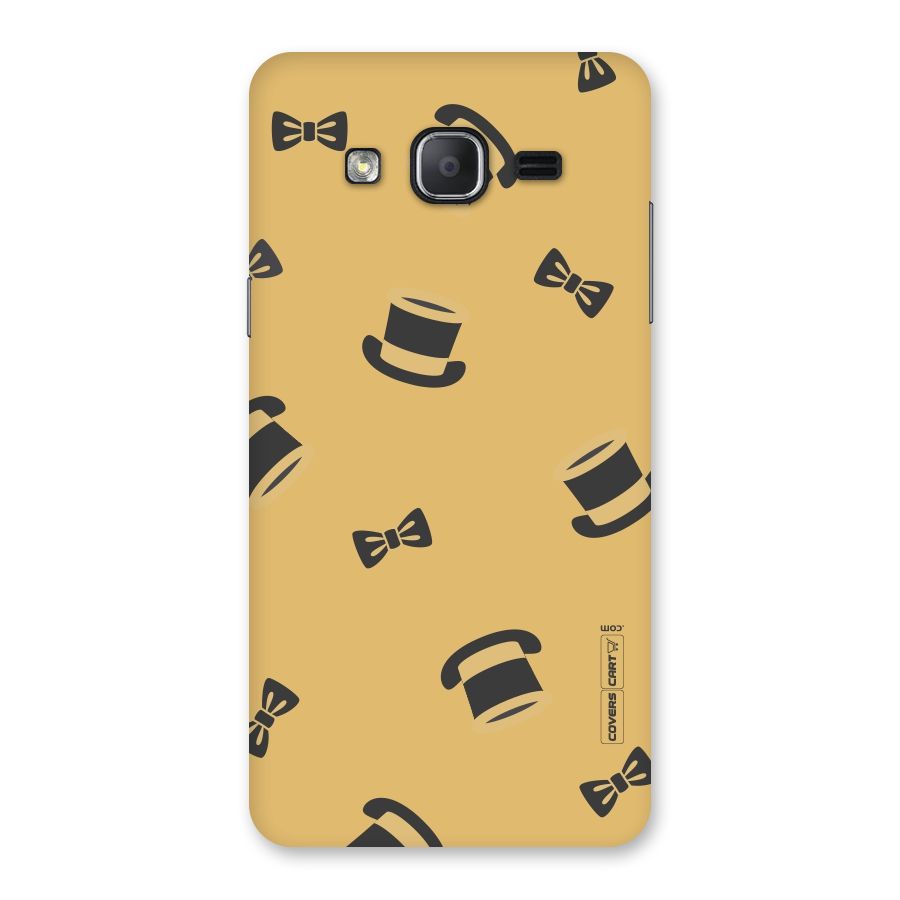 Hat and Bow Tie Back Case for Galaxy On7 2015