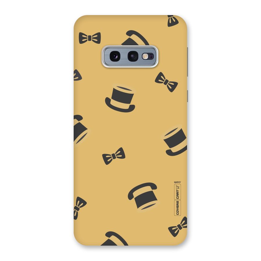 Hat and Bow Tie Back Case for Galaxy S10e