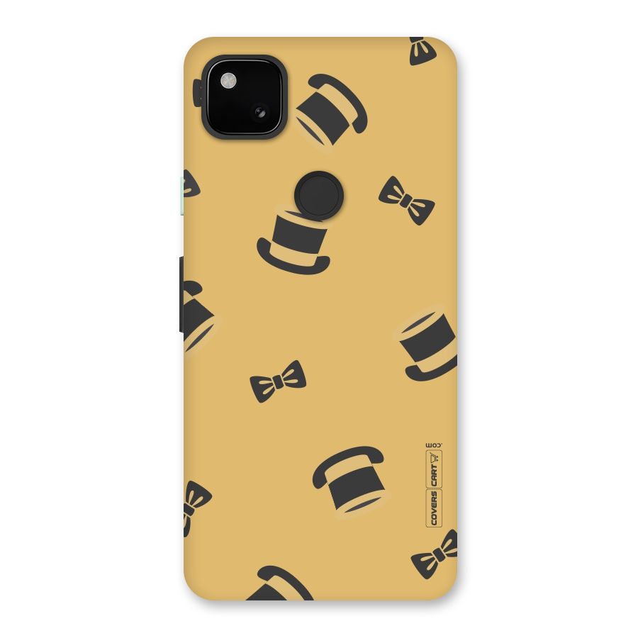 Hat and Bow Tie Back Case for Google Pixel 4a