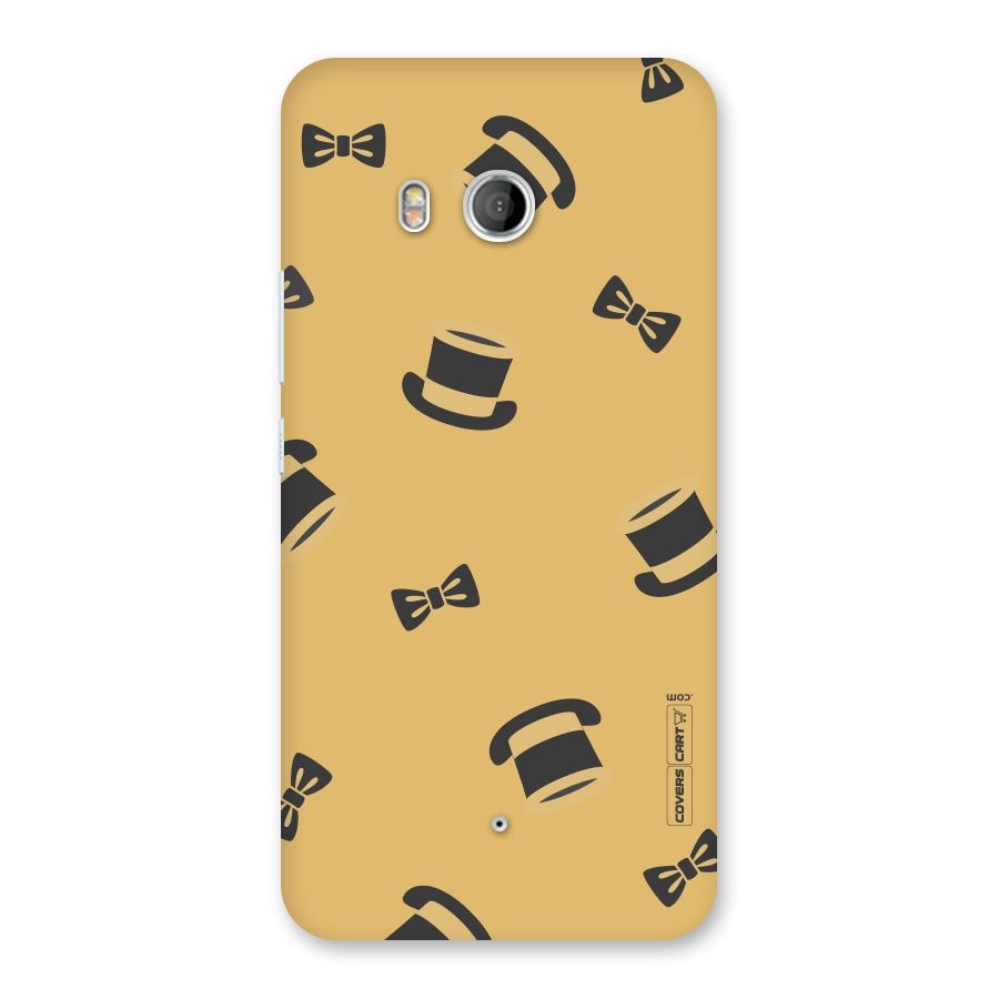 Hat and Bow Tie Back Case for HTC U11
