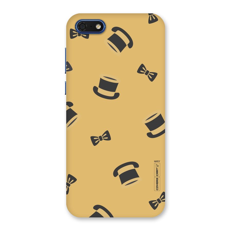 Hat and Bow Tie Back Case for Honor 7s