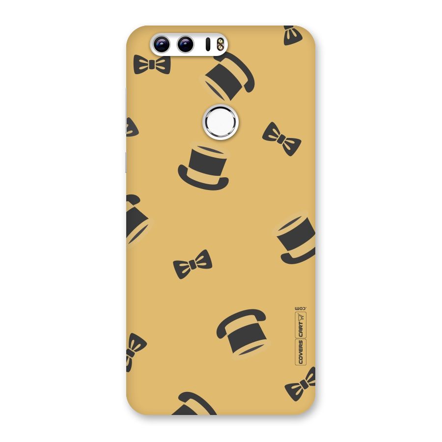 Hat and Bow Tie Back Case for Honor 8