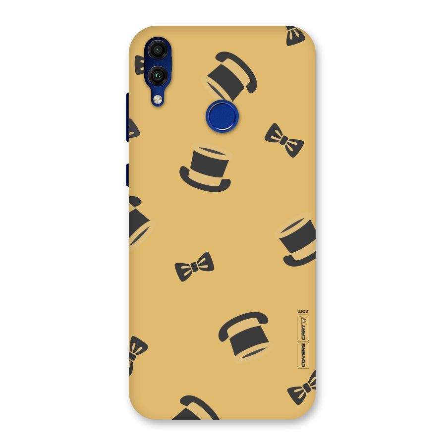 Hat and Bow Tie Back Case for Honor 8C