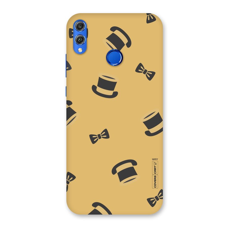 Hat and Bow Tie Back Case for Honor 8X
