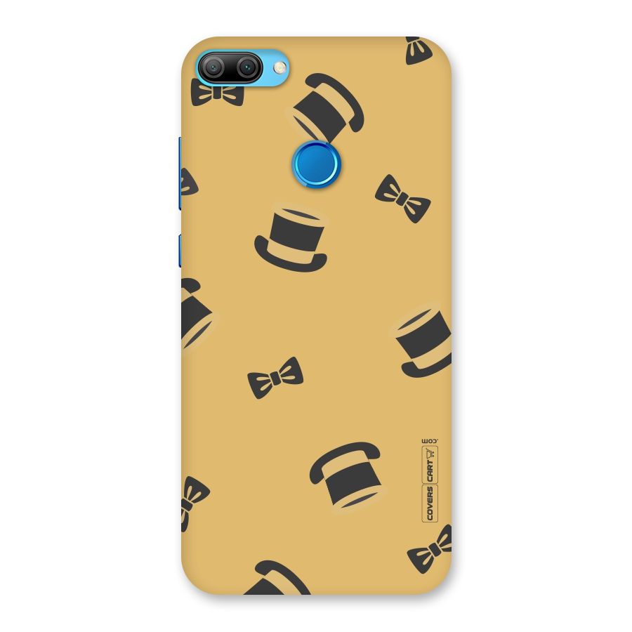 Hat and Bow Tie Back Case for Honor 9N
