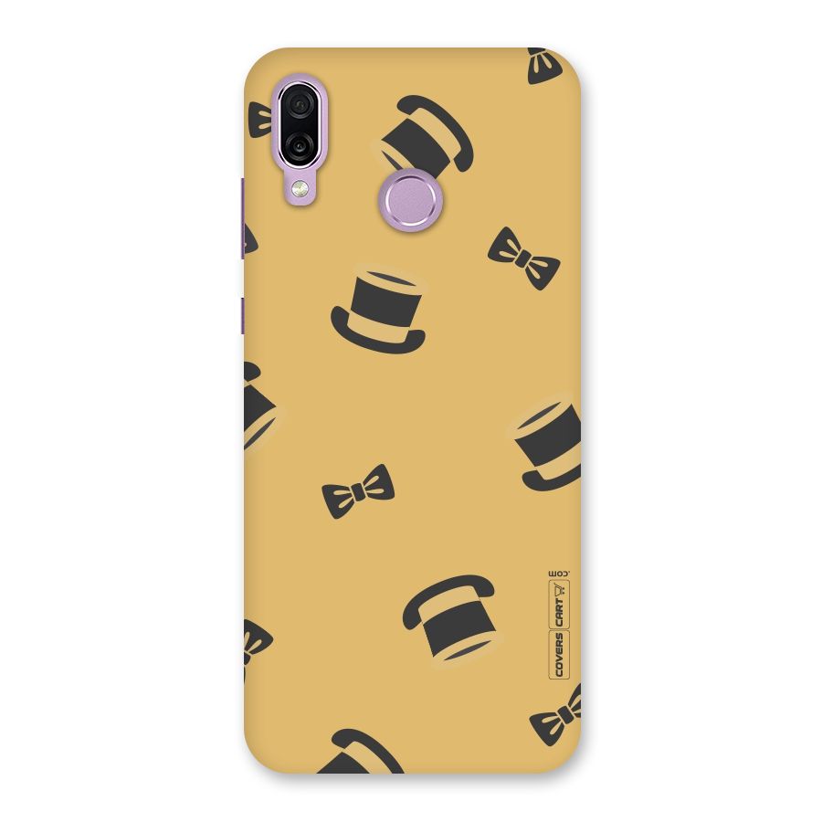 Hat and Bow Tie Back Case for Honor Play