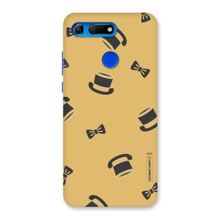 Hat and Bow Tie Back Case for Honor View 20