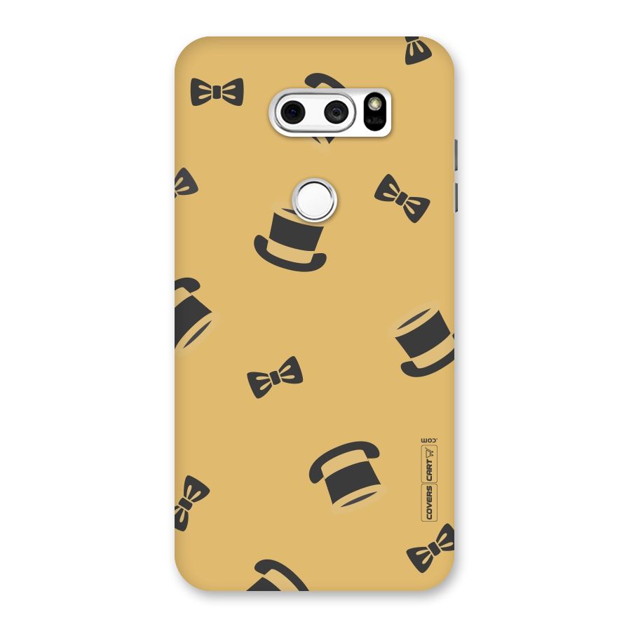 Hat and Bow Tie Back Case for LG V30