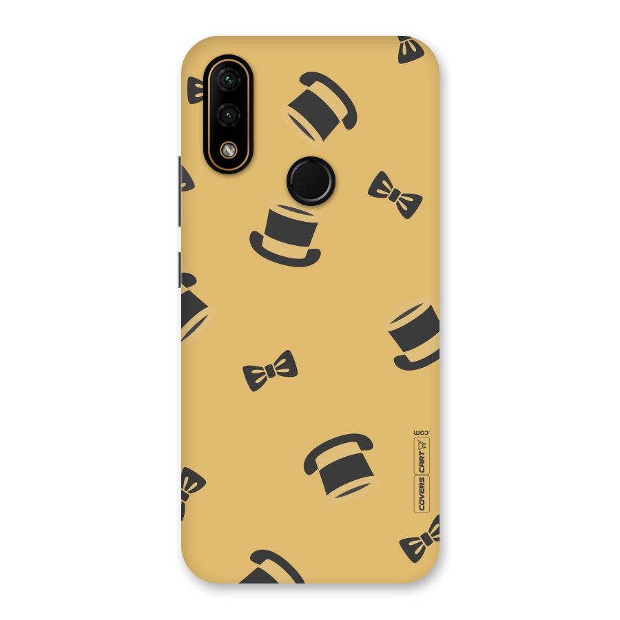 Hat and Bow Tie Back Case for Lenovo A6 Note