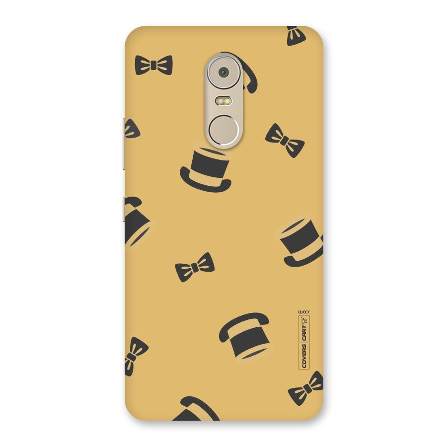 Hat and Bow Tie Back Case for Lenovo K6 Note