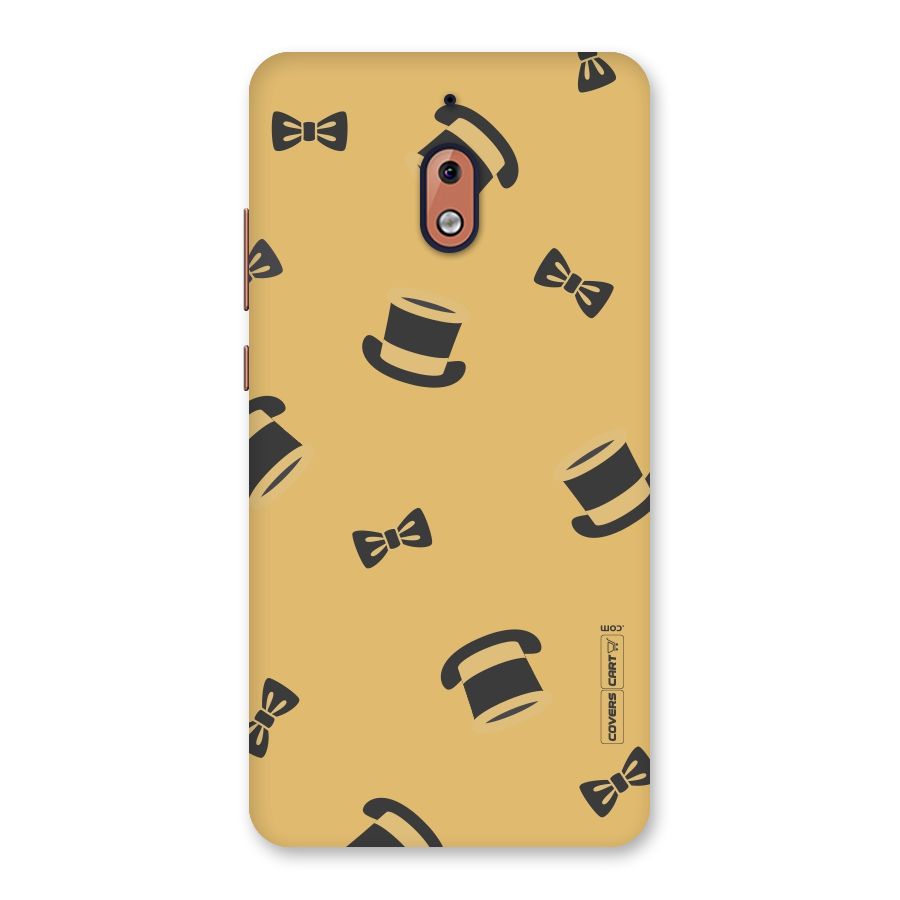 Hat and Bow Tie Back Case for Nokia 2.1