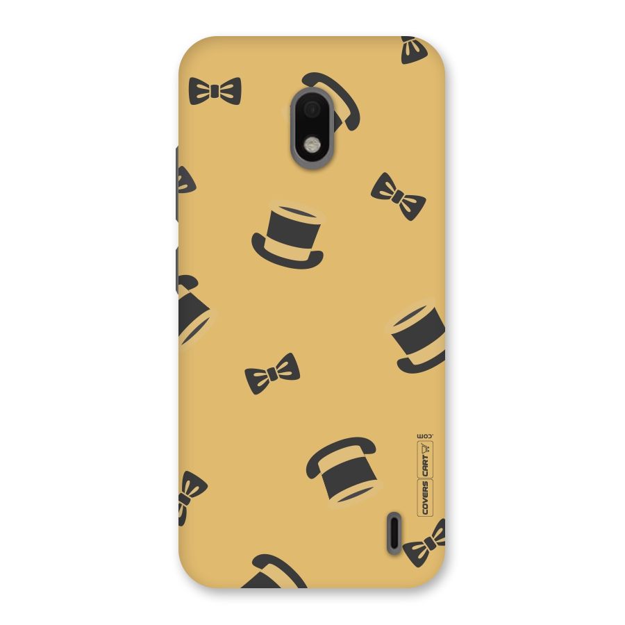 Hat and Bow Tie Back Case for Nokia 2.2