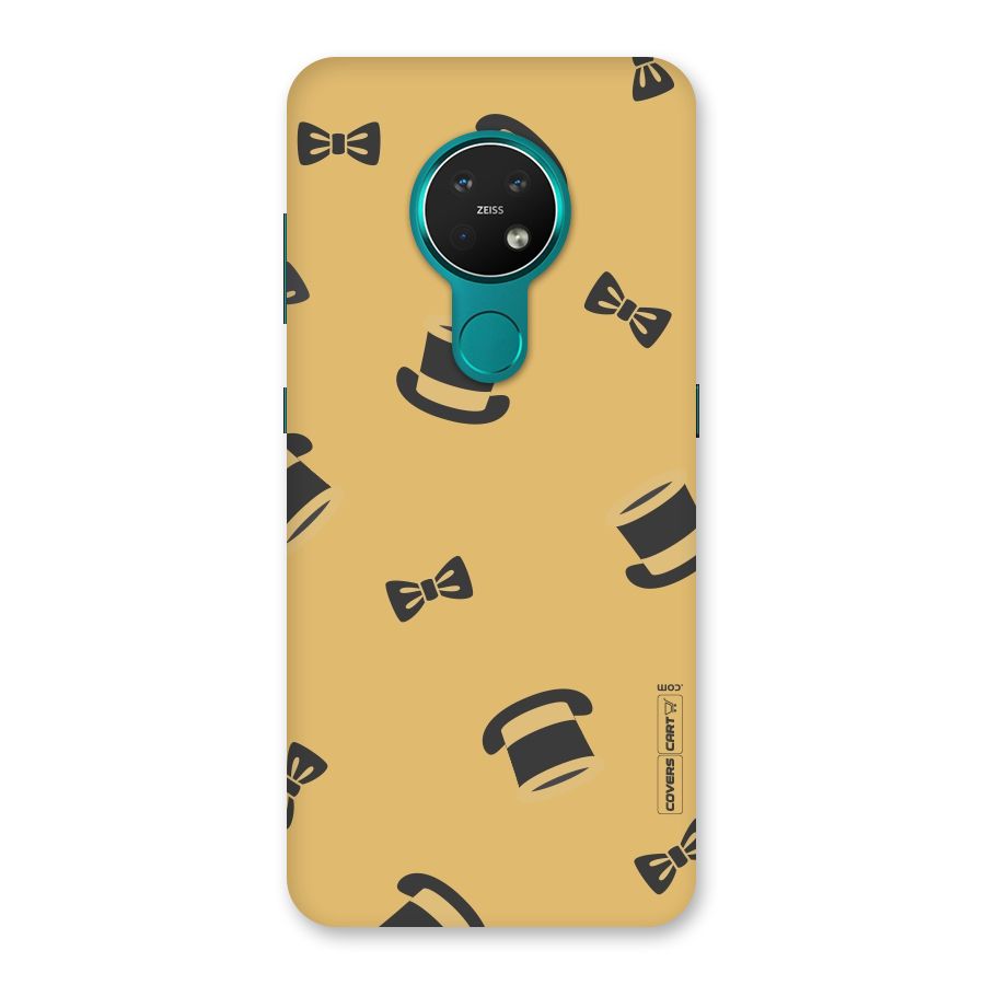 Hat and Bow Tie Back Case for Nokia 7.2