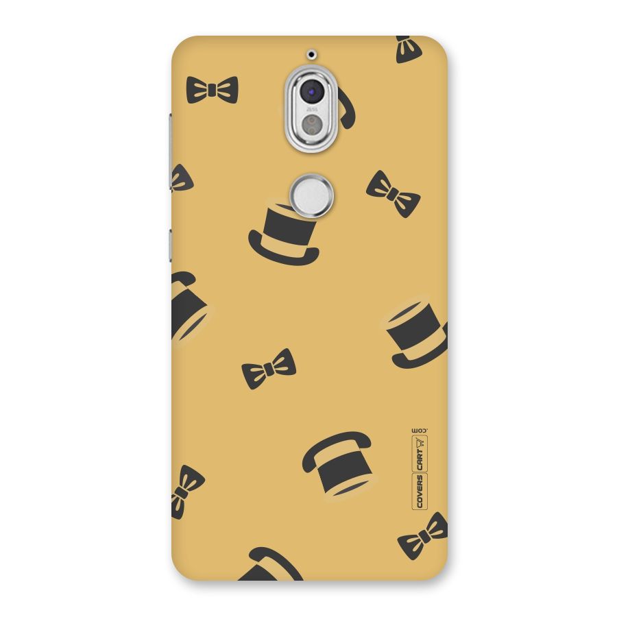 Hat and Bow Tie Back Case for Nokia 7