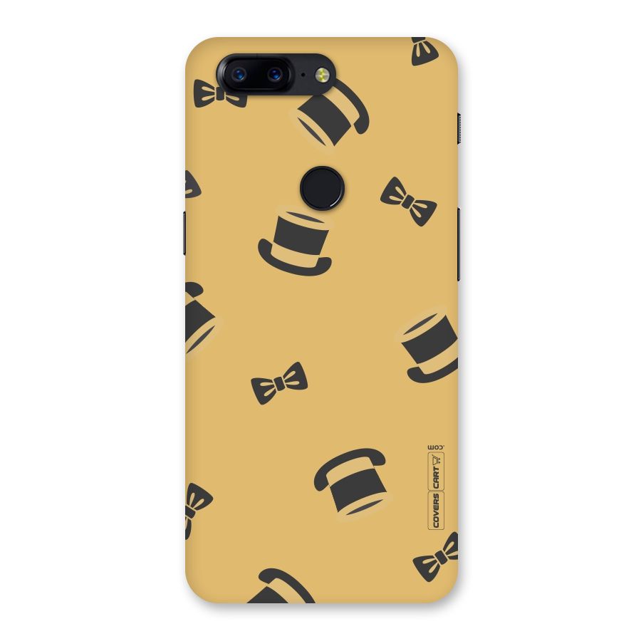 Hat and Bow Tie Back Case for OnePlus 5T