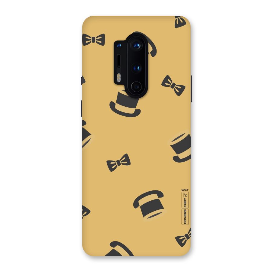 Hat and Bow Tie Back Case for OnePlus 8 Pro