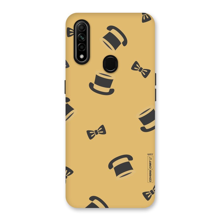 Hat and Bow Tie Back Case for Oppo A31