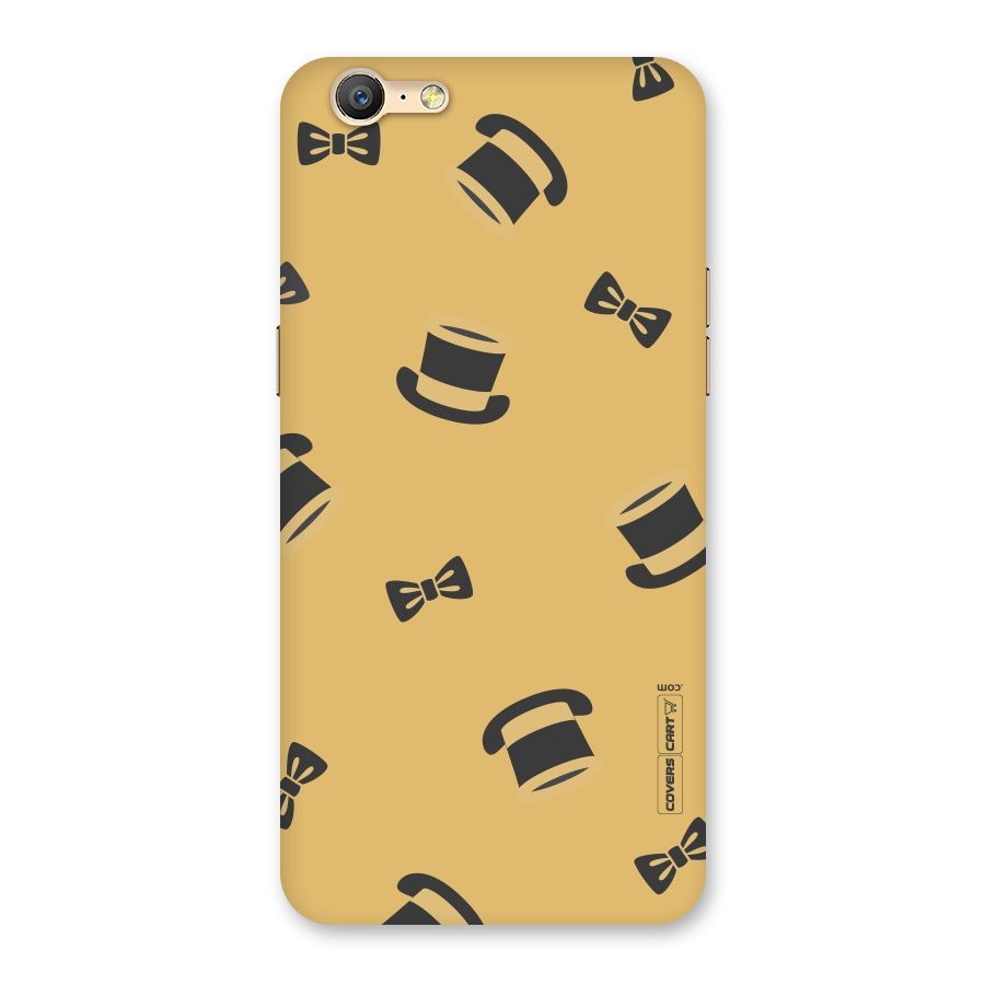 Hat and Bow Tie Back Case for Oppo A39