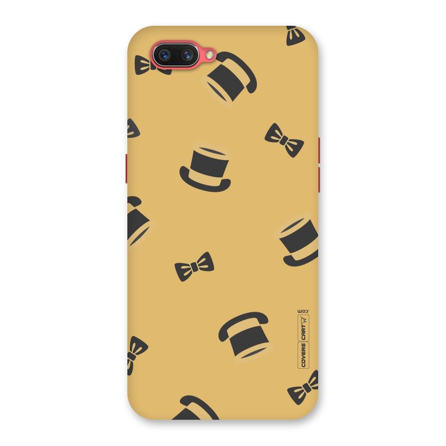 Hat and Bow Tie Back Case for Oppo A3s