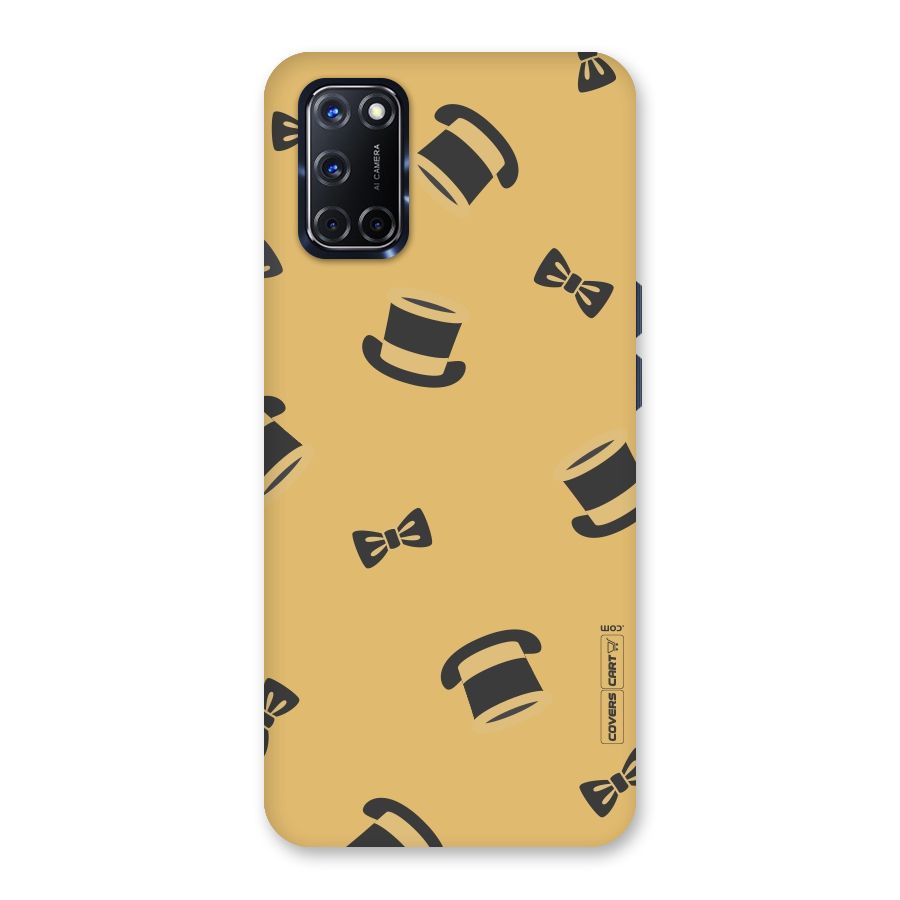 Hat and Bow Tie Back Case for Oppo A52