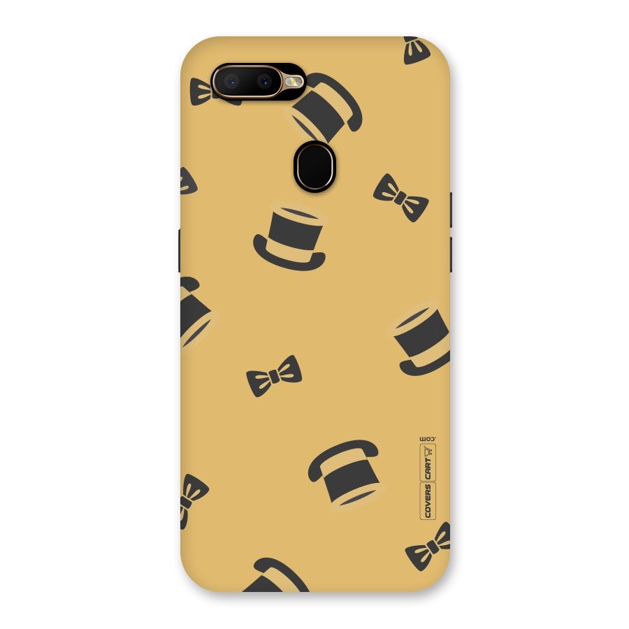 Hat and Bow Tie Back Case for Oppo A5s