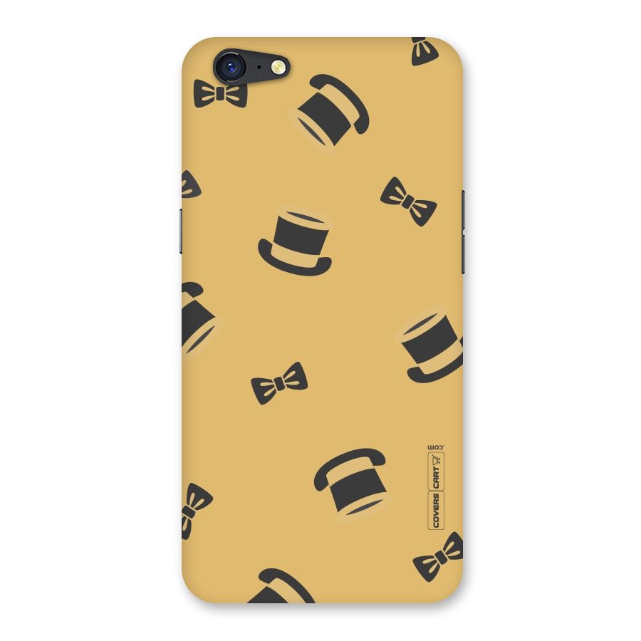 Hat and Bow Tie Back Case for Oppo A71