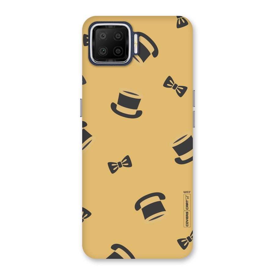 Hat and Bow Tie Back Case for Oppo F17