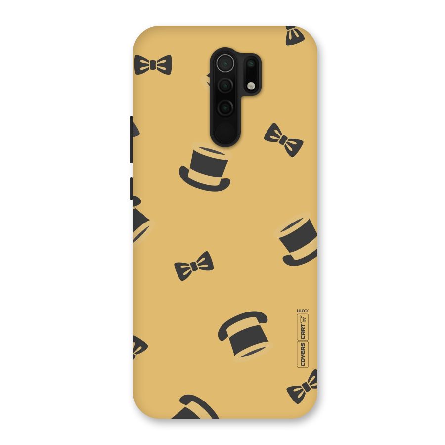 Hat and Bow Tie Back Case for Poco M2