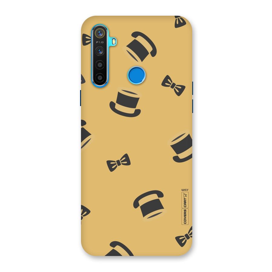 Hat and Bow Tie Back Case for Realme 5