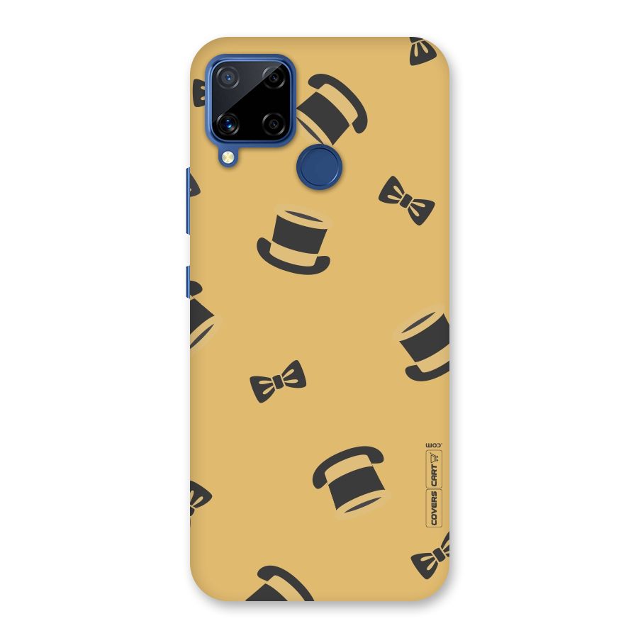 Hat and Bow Tie Back Case for Realme C15