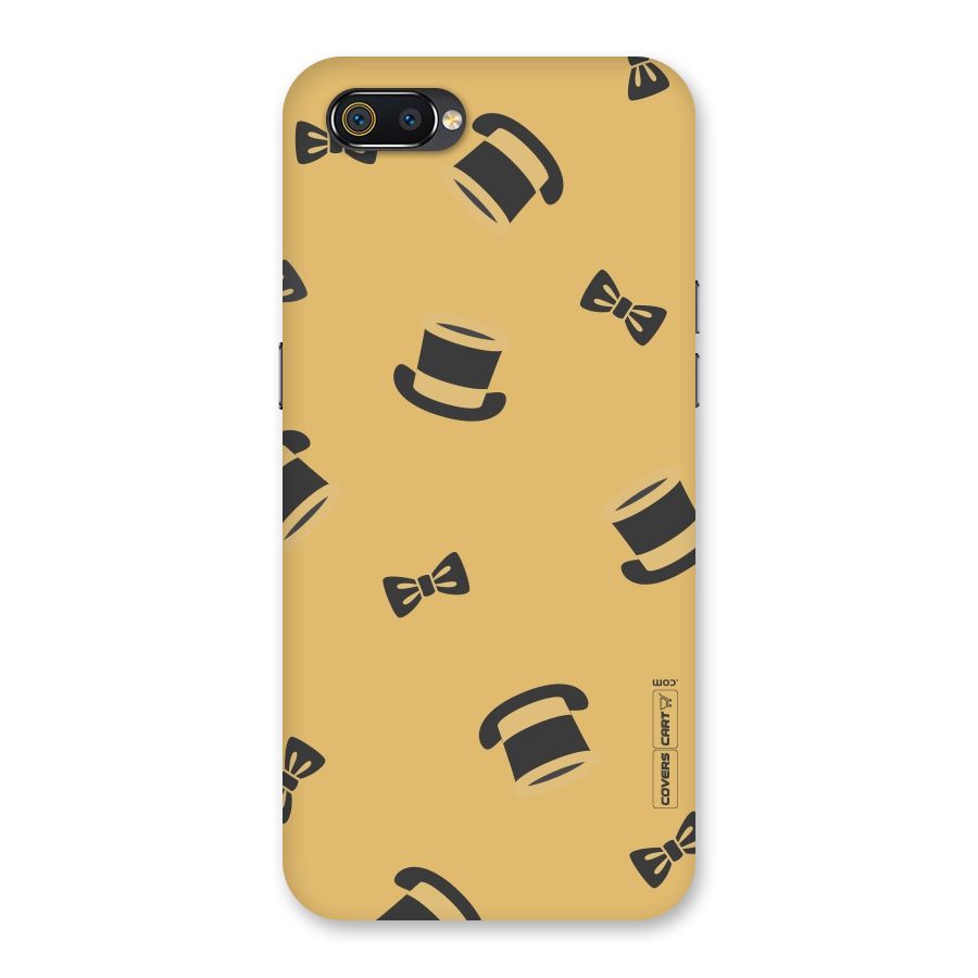 Hat and Bow Tie Back Case for Realme C2