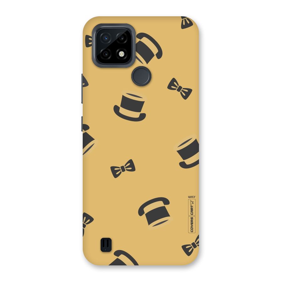 Hat and Bow Tie Back Case for Realme C21