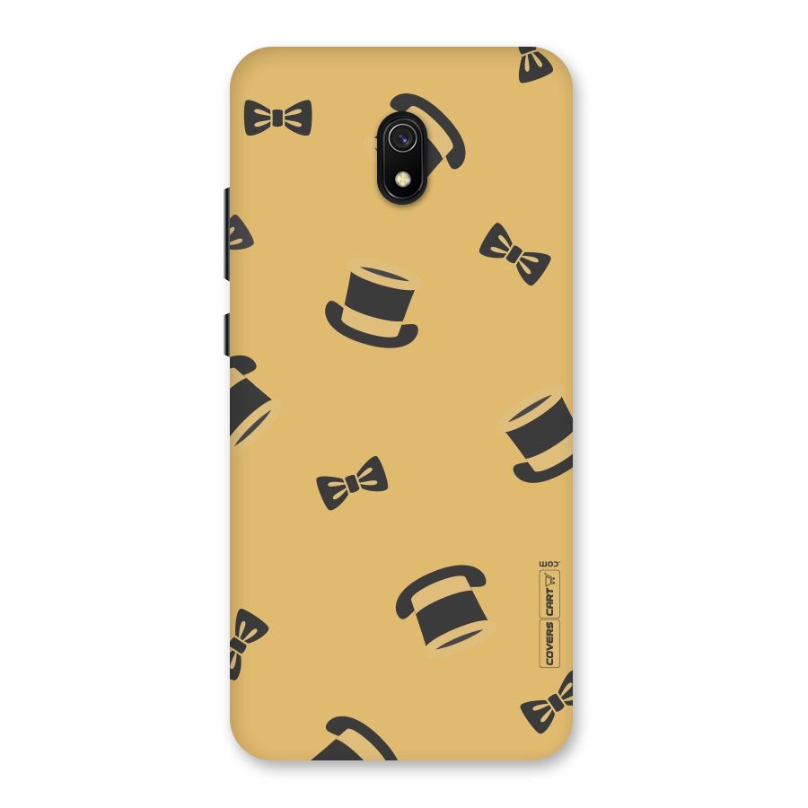 Hat and Bow Tie Back Case for Redmi 8A